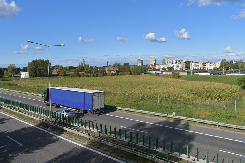 Elbląg, Przez trasę S7 przejeżdza średnio przez dobę 20 tys. aut