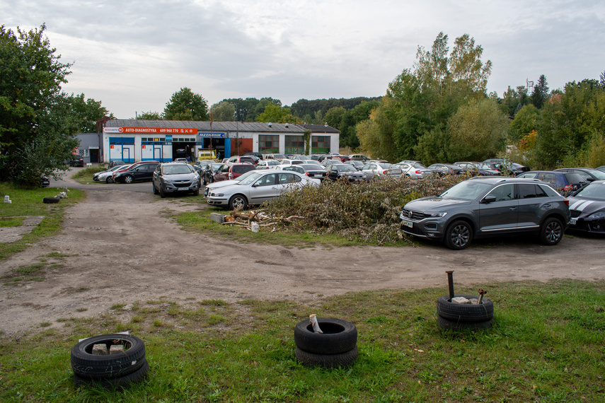 Elbląg, Radna pyta o "szpecący" teren