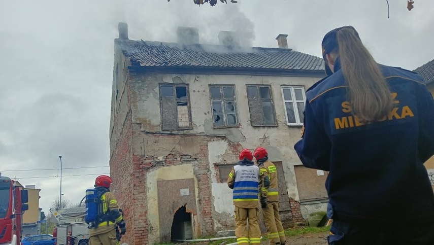 Elbląg, Pożar w pustostanie