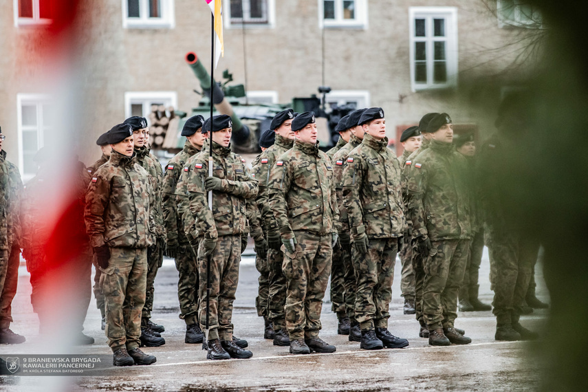 Elbląg, Czołgiści wrócili z Łotwy