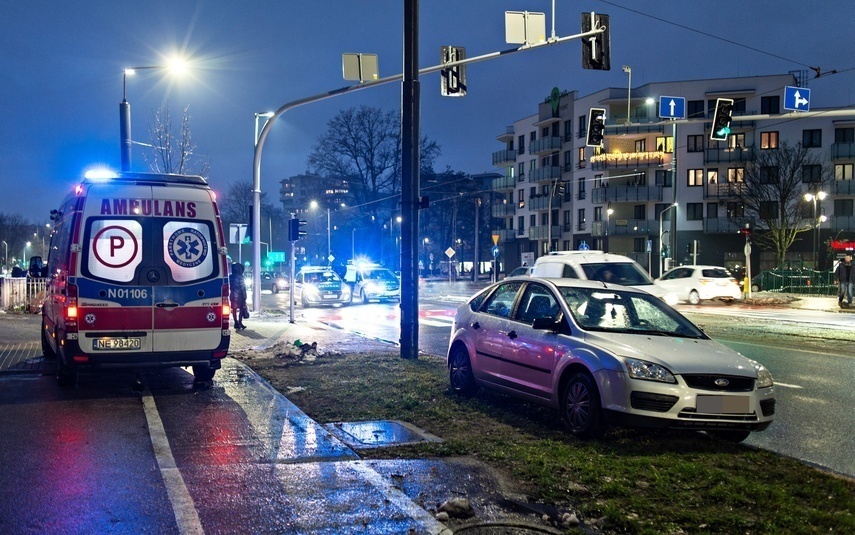 Elbląg, Potrącenie na nowym przejściu na Grunwaldzkiej