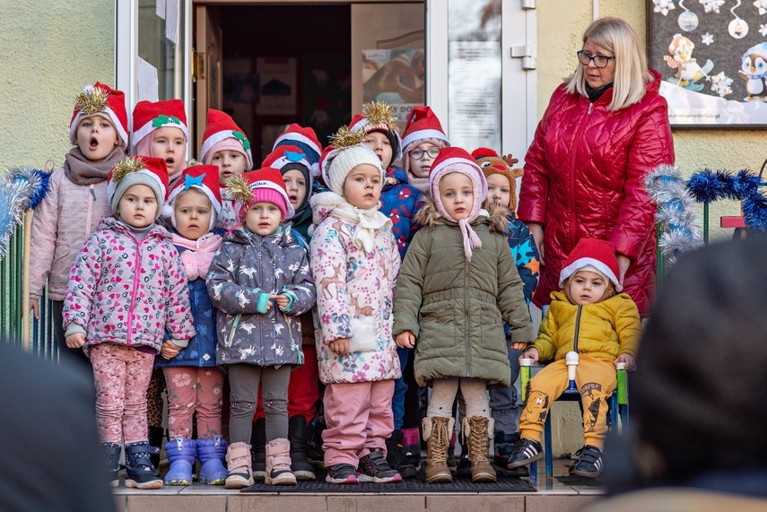 Elbląg, Zbiórka dla Mikołajka w przedszkolu nr 15,