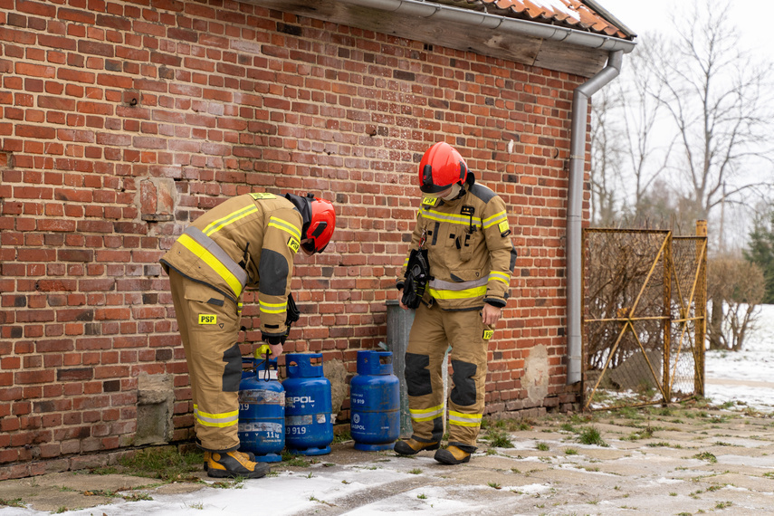 Elbląg, Gaz ulatniał się w szkole