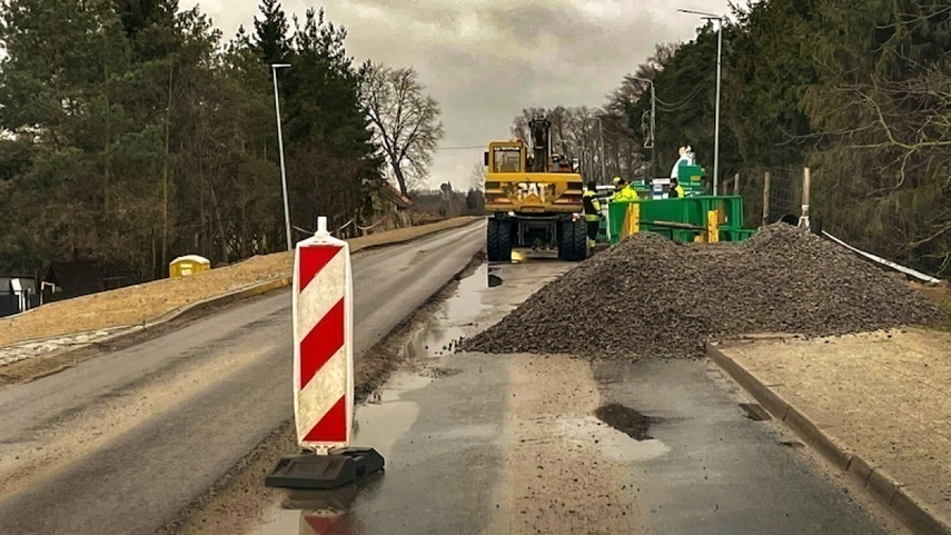 Elbląg, Wznawiają remont drogi na Mierzeję. Będą utrudnienia