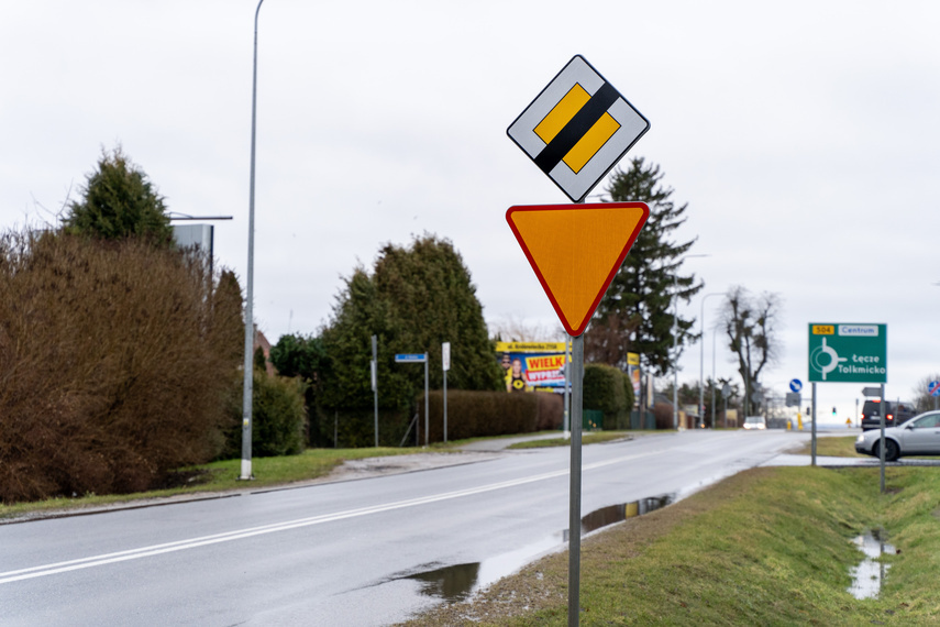 Elbląg, Ustąp, ale kawałek dalej