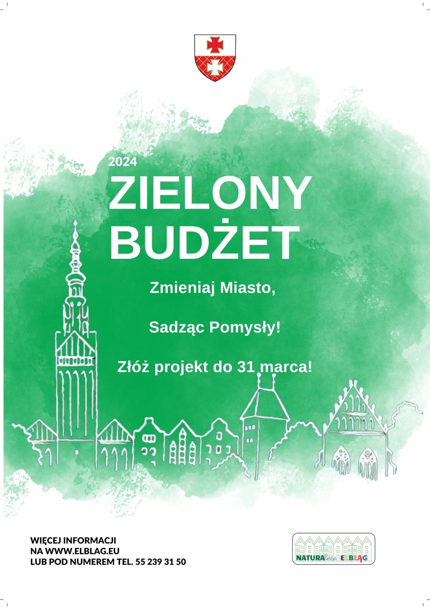 Elbląg, Zielony Budżet 2024. Czas na pomysły!