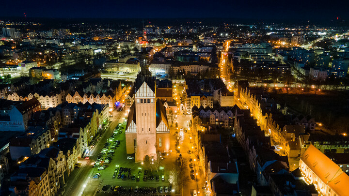 Elbląg, Zdjęcie z konkursu Fotka Miesiąca, marzec 2021, autor Breand)