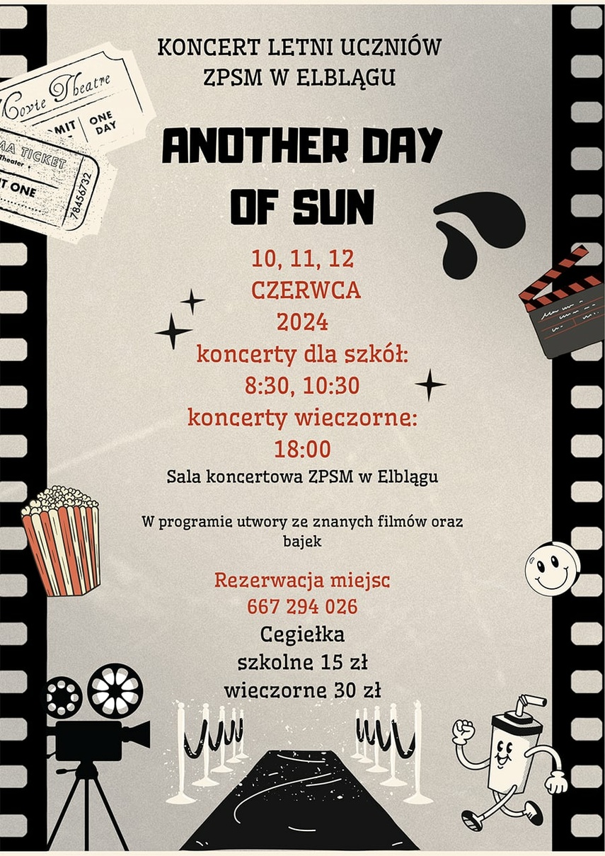 Elbląg, "Another day of sun", czyli koncerty letnie w ZPSM