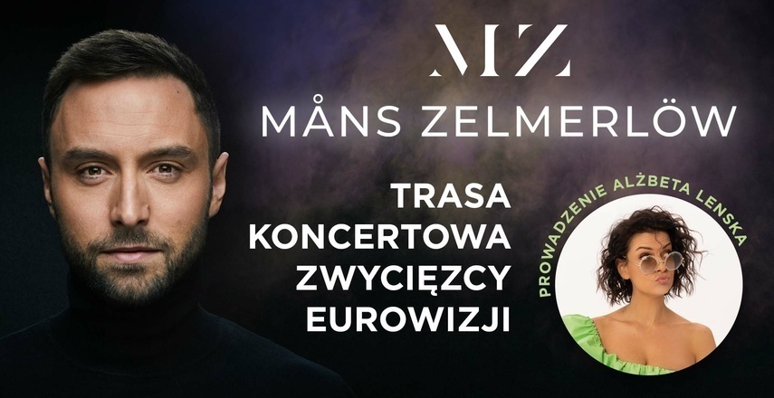 Måns Zelmerlöw w Polsce! Nie przegap koncertu w Ostródzie