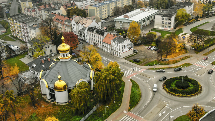 Elbląg, Cerkiew przy ul. Traugutta, zdjęcie z konkursu Fotka Miesiąca, 2020 rok