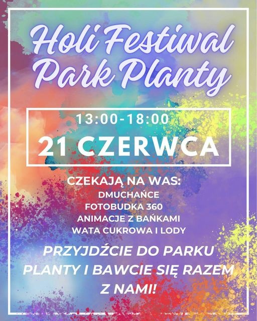 Elbląg, Holi Festiwal na powitanie wakacji w Elblągu