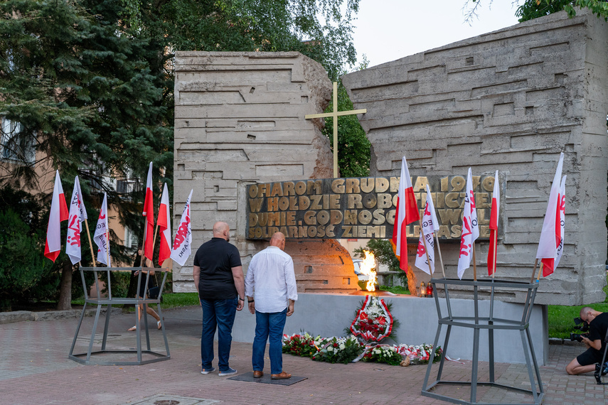 Elbląg, Uroczystości 44 rocznicy podpisania porozumień sierpniowych,