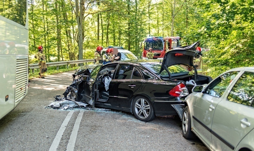 Elbląg, Wypadek autokaru pod Kadynami, sprawca nietrzeźwy