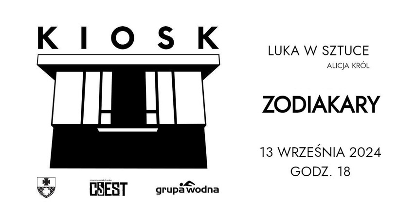 Elbląg, Zodiakary w Kiosku Kultury