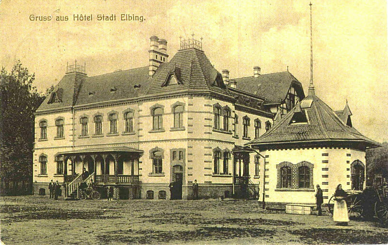 Elbląg, Hotel Stadt Elbing przed wojną