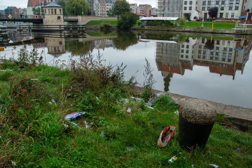 Elbląg, Komenda posprzątana, czas na brzeg rzeki