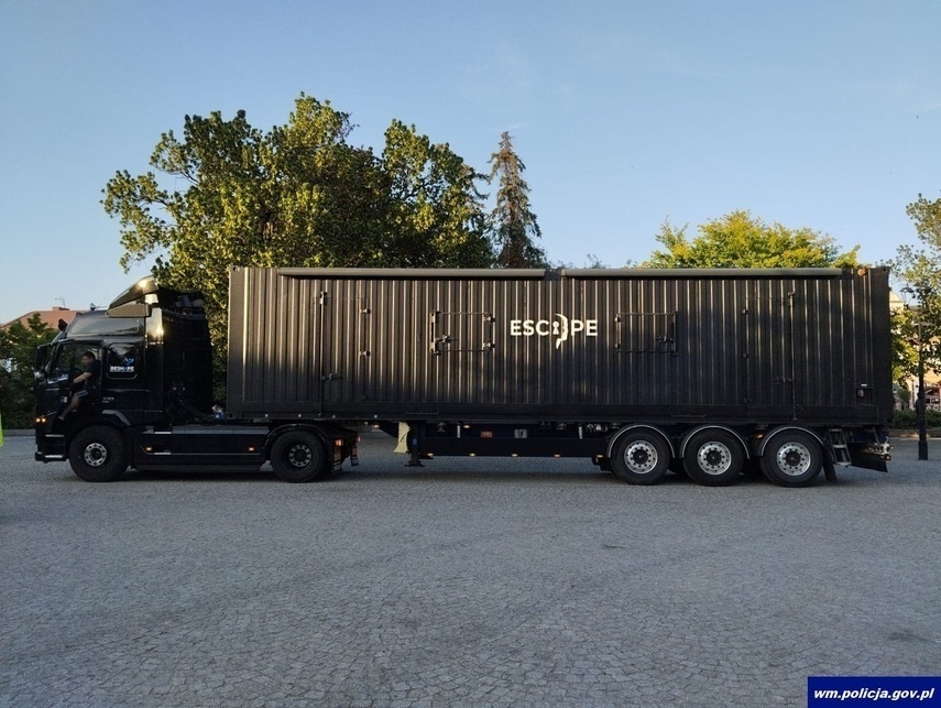 Elbląg, Escapetruck w Elblągu. Edukacyjnie o handlu ludźmi