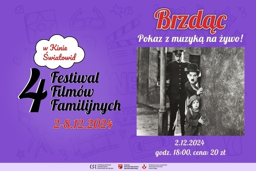 Elbląg, Brzdąc z muzyką na żywo na otwarcie Festiwalu Filmów Familijnych