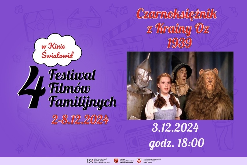 Czarnoksiężnika z Krainy Oz na Festiwalu Filmów Familijnych [ Kultura ]