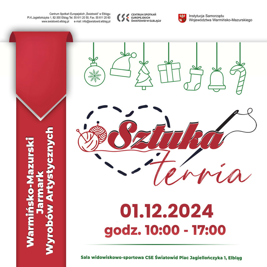 Elbląg, Jarmark świąteczny SztukaTERRiA 2024 