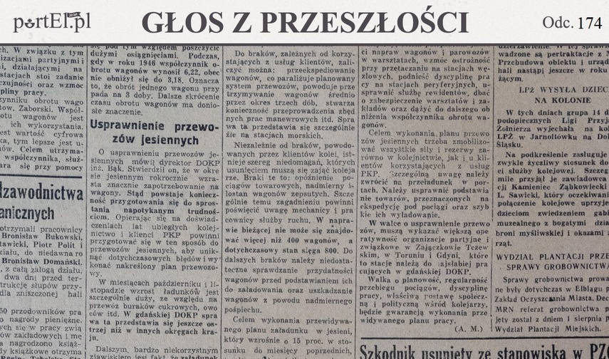 Elbląg, "Przyspieszyć ukończenie prac" (Głos z przeszłości, odc. 174)