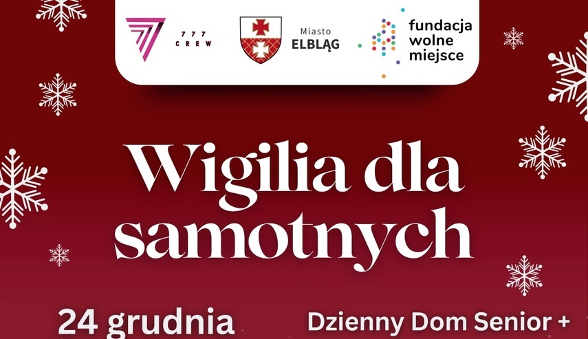 Elbląg, Wigilia dla samotnych w Elblągu