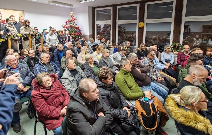 Elbląg, Spotkanie z mieszkańcami odbyło się w świetlicy w Chojnowie,