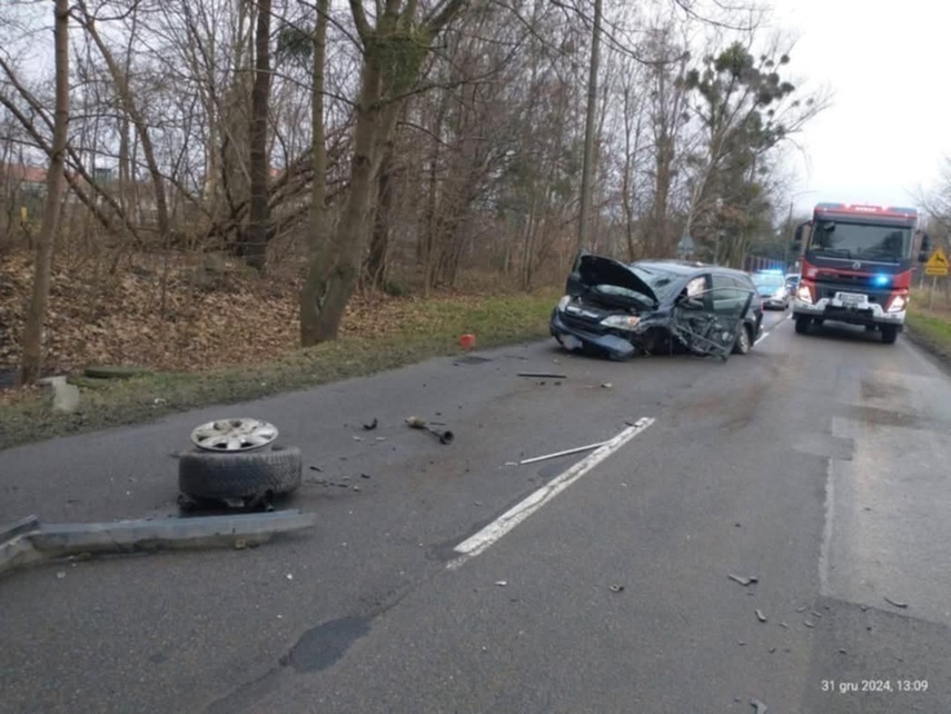 Elbląg, Zderzenie na Mazurskiej