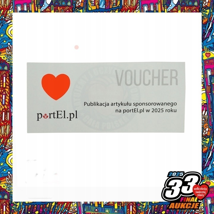 Elbląg, Licytuj nasz voucher i wesprzyj WOŚP!