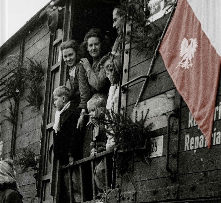 Elbląg, Zdjęcie z okładki książki „I wtedy przyszli Polacy.... Ludność miasta i powiatu Elbląg w latach 1945-1950”