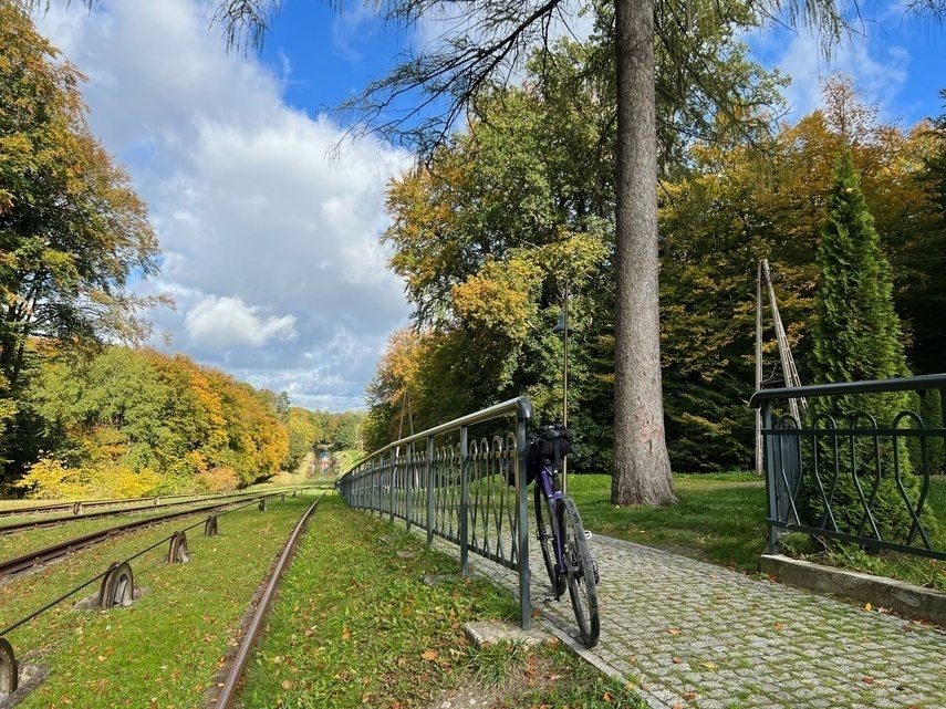 Elbląg, Rowerowy szlak Kanału Elbląskiego,