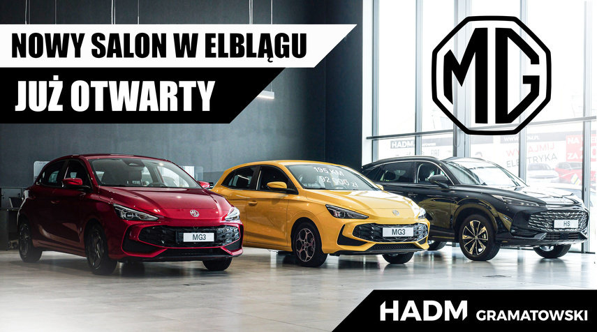 Nowy salon MG HADM Gramatowski w Elblągu już otwarty