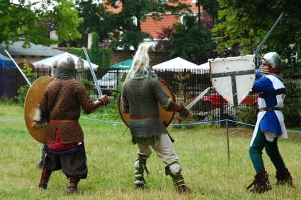 Elbląg, Jedną z atrakcji pikniku będą pokazy walk rycerzy