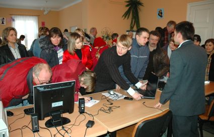 Elbląg, Pomocne niewidomym