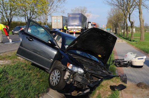 Elbląg, Kazimierzowo - wypadek na "siódemce"