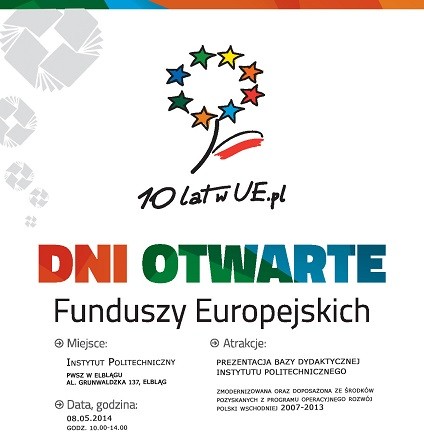 Elbląg, Dzień Otwarty Beneficjentów Funduszy Europejskich w PWSZ