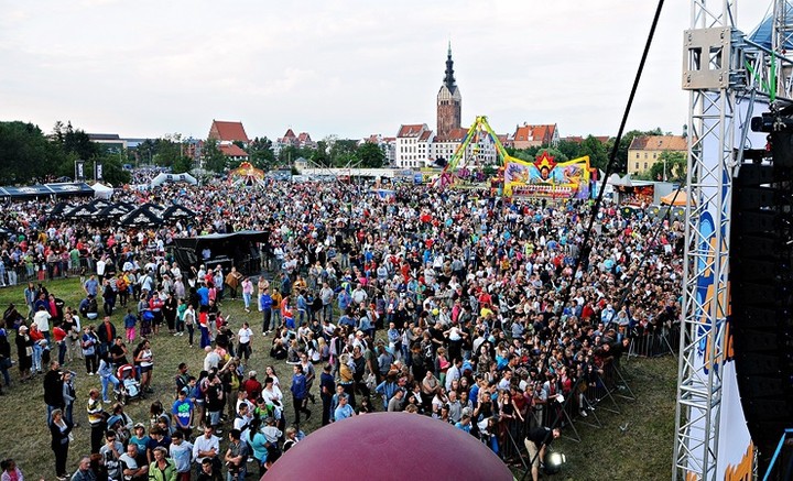 Elbląg, Szczególnie koncerty organizowane podczas Dni Elbląga przyciągają tłumy
