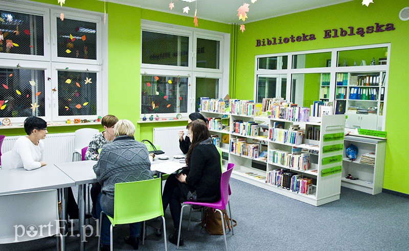 Elbląg, Spotkania szpitalnych mam odbywają się w bibliotece przy ul. Rodziny Nalazków