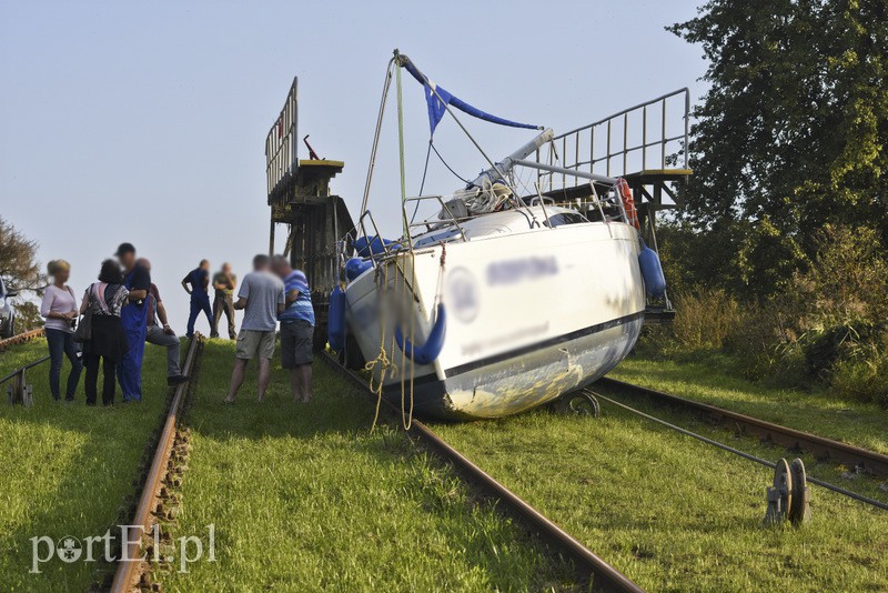 Elbląg, Wypadek na pochylni w Kątach