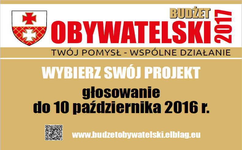 Elbląg, Ruszyło głosowanie w Budżecie Obywatelskim