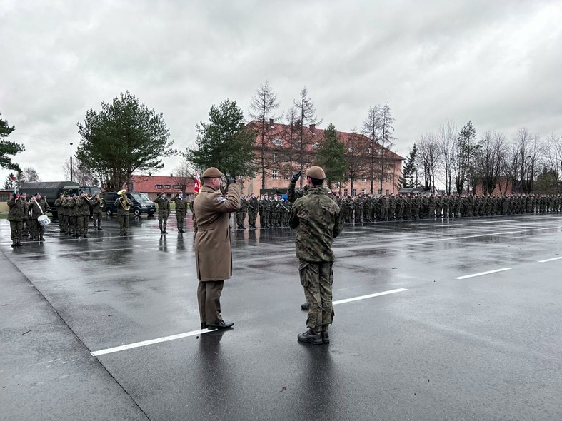 Elbląg, Przysięga na koniec szkolenia