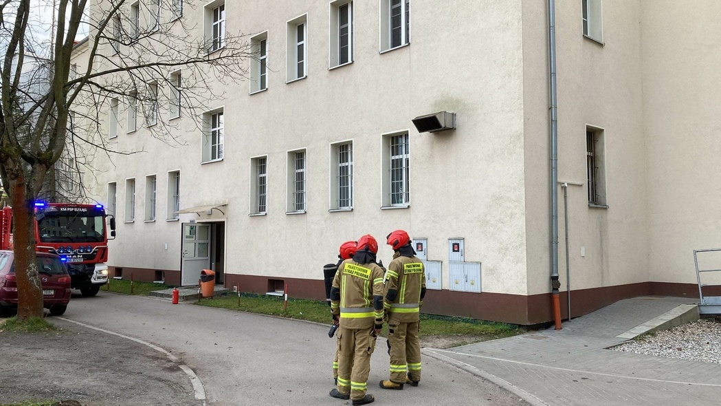 Elbląg, Zadymienie w Szpitalu Miejskim