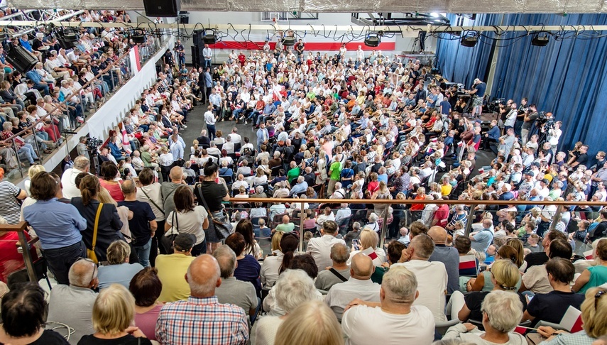 Elbląg, Donald Tusk w Elblągu mówił o porcie