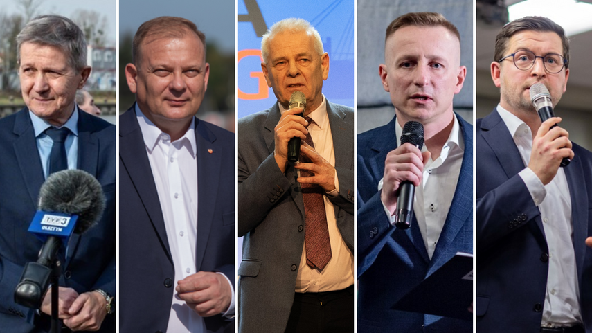 Elbląg, Od lewej: Sławomir Malinowski, Michał Missan, Stefan Rembelski, Paweł Rodziewicz i Andrzej Śliwka.