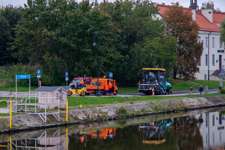 Elbląg, Prace drogowe na Starym Mieście