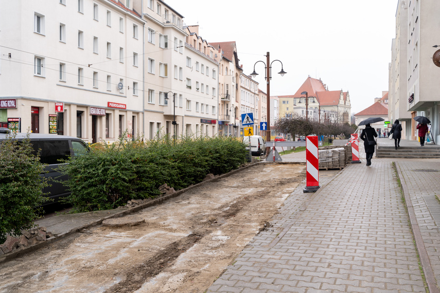 Elbląg, Na 1 Maja trwają prace