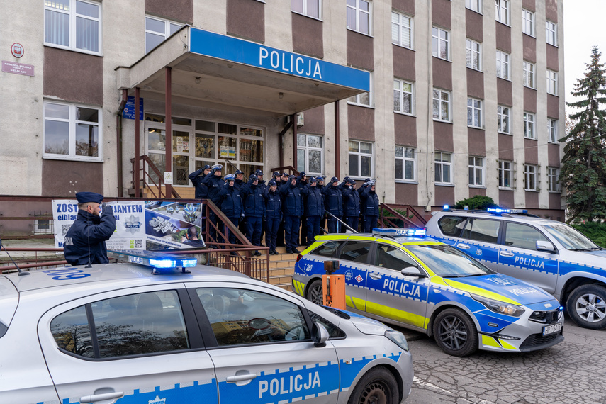 Elbląg, Uczcili pamięć tragicznie zmarłego policjanta