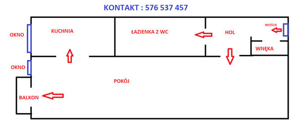 Elbląg   ZAPROPONUJ SWOJĄ CENĘ i kup bez pośrednika - Teatralna - 34,68 m2 -pierwsze piętro - kawalerka do