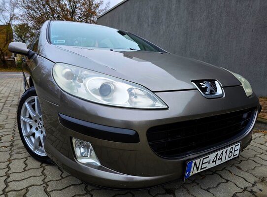 Elbląg Peugeot 407 2.0HDI 136KM Bogata Wersja Wyposażenia 2005Rok Ekonomiczny-Klimatronik  Poduszki Powietrzne