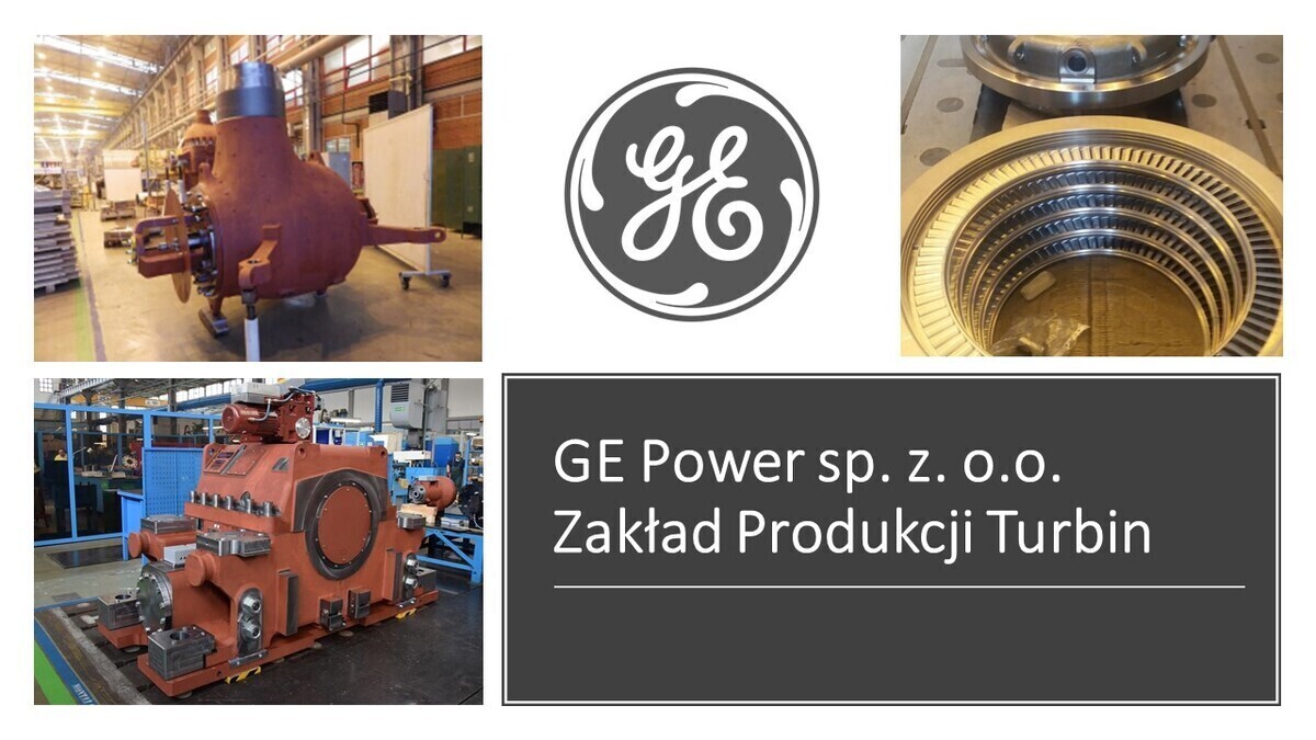 Elbląg Zakład Produkcji Turbin GE Power sp. z o. o.to fabryka, która realizuje część produkcyjną kontraktów na dostawę